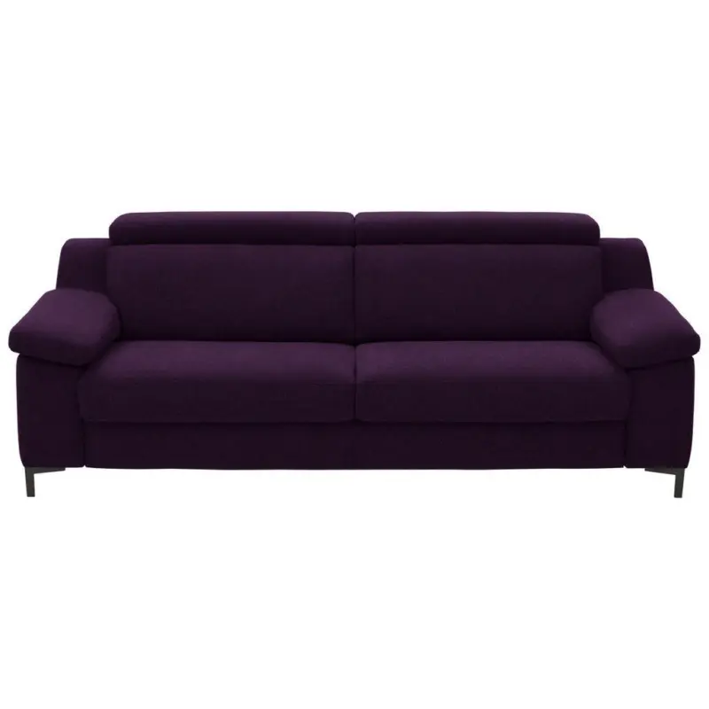 3-Sitzer-Sofa in Chenille Violett