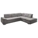 XXXLutz Lauterach - Ihr M&ouml;belhaus bei Bregenz Ecksofa in Mikrofaser Hellgrau 312/260 cm