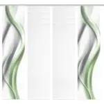 XXXLutz Lauterach - Ihr M&ouml;belhaus bei Bregenz Fl&auml;chenvorhang in Gr&uuml;n, Wei&szlig; blickdicht