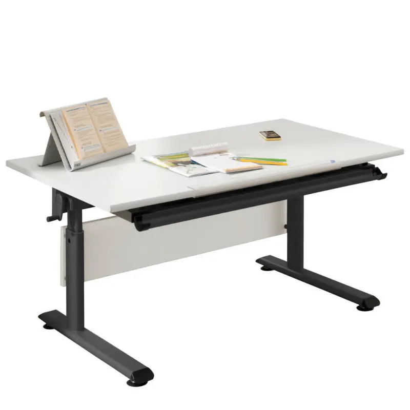 Jugendschreibtisch 120/70/53-79 cm h&ouml;henverstellbar