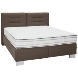 Boxspringbett 200/200 cm in Braun