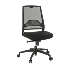 Drehstuhl in Schwarz