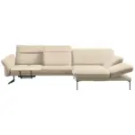 XXXLutz Lauterach - Ihr M&ouml;belhaus bei Bregenz Ecksofa in Echtleder Creme 299/203 cm