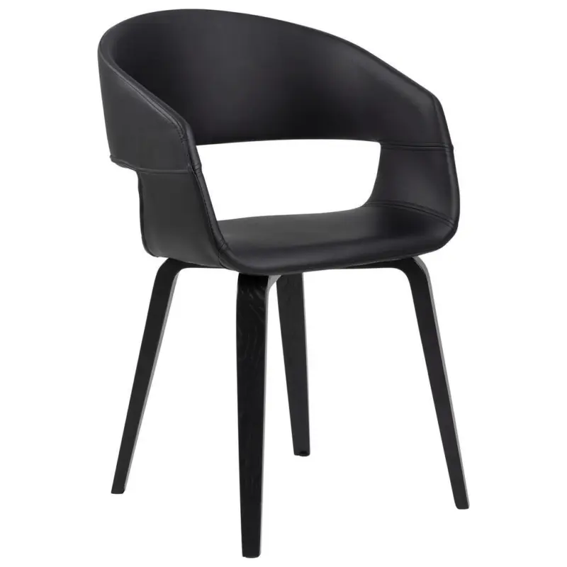 Armlehnstuhl Lederlook