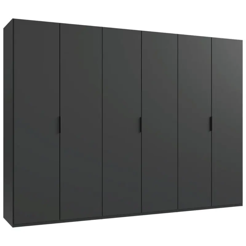 Faltt&uuml;renschrank in Graphitfarben