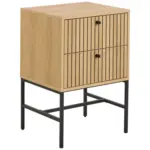 XXXLutz Lauterach - Ihr M&ouml;belhaus bei Bregenz Nachtk&auml;stchen in furniert Eiche Schwarz, Eichefarben