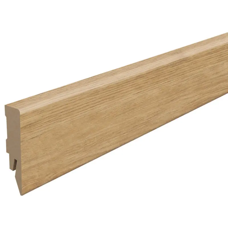 Sockelleiste Eiche braun Braun