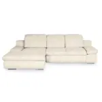 XXXLutz Lauterach - Ihr M&ouml;belhaus bei Bregenz Ecksofa in Chenille Creme 165/286 cm