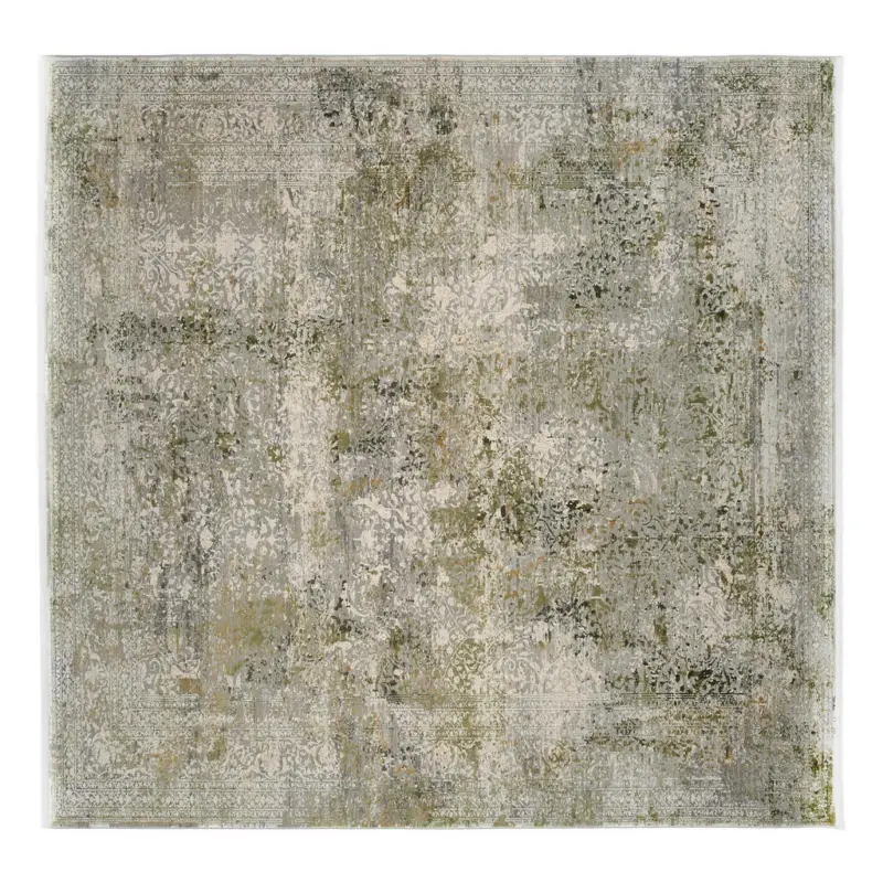 Webteppich 200/200 cm Avignon Grau, Gr&uuml;n