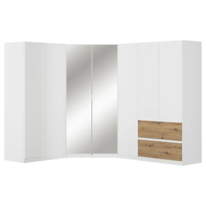 Eckkleiderschrank 208/197/253 cm