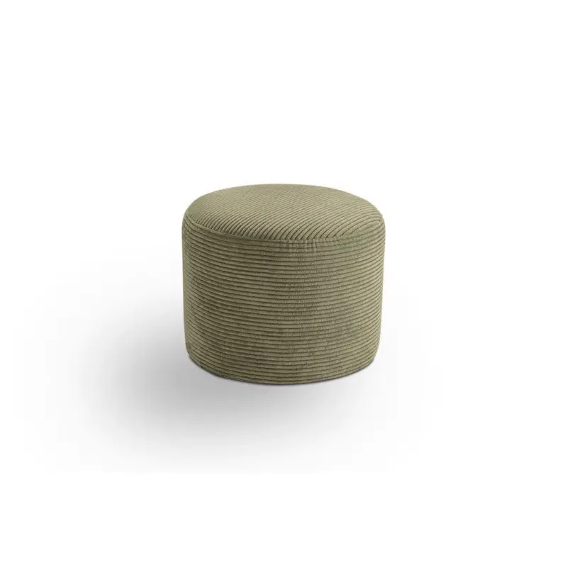 Hocker in Textil Khaki