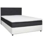 XXXLutz Lauterach - Ihr M&ouml;belhaus bei Bregenz Boxbett 160/200 cm in Anthrazit, Wei&szlig;