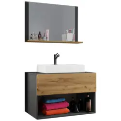 Badezimmer 3-teilig in 80 cm