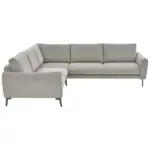 XXXLutz Lauterach - Ihr M&ouml;belhaus bei Bregenz Ecksofa in Velours, Feincord Grau 254/280 cm