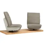 XXXLutz Lauterach - Ihr M&ouml;belhaus bei Bregenz 2-Sitzer-Sofa in Hochflor Echtleder Creme, Greige