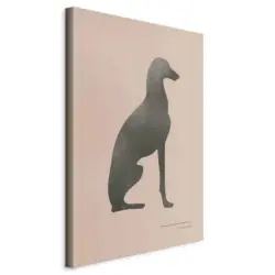 Leinwandbild Abstraktes, Tiere 40/60/1,2 cm