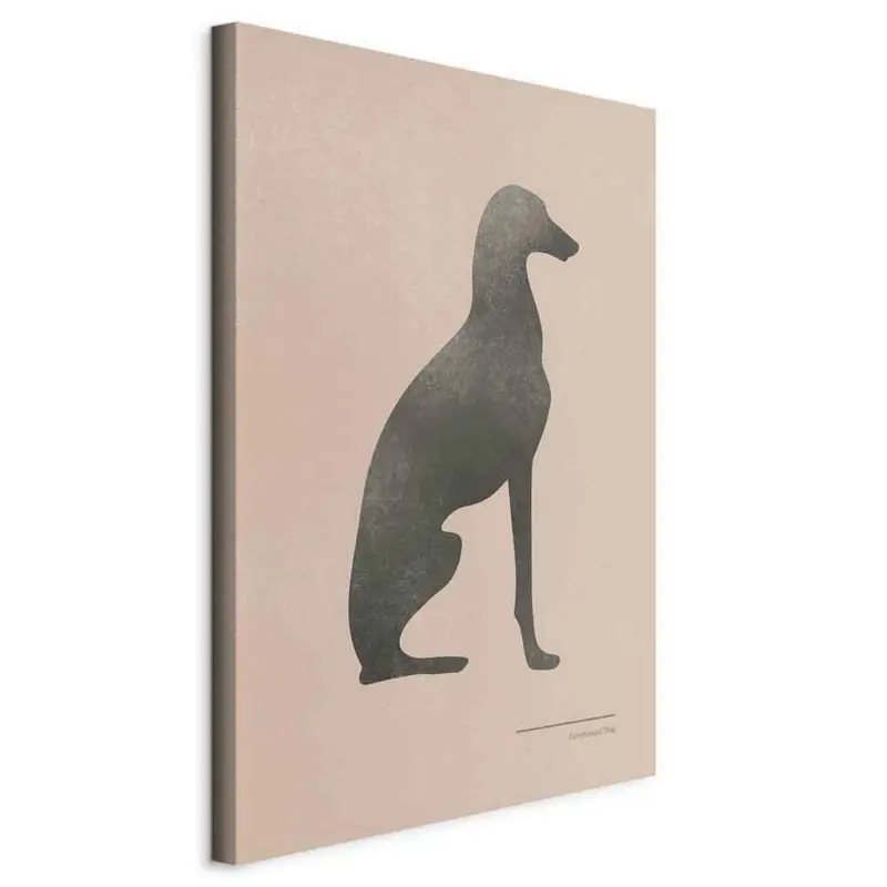 Leinwandbild Abstraktes, Tiere 40/60/1,2 cm