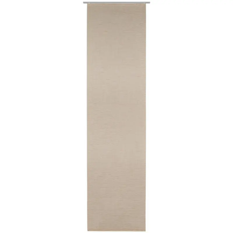 Fl&auml;chenvorhang in Sandfarben