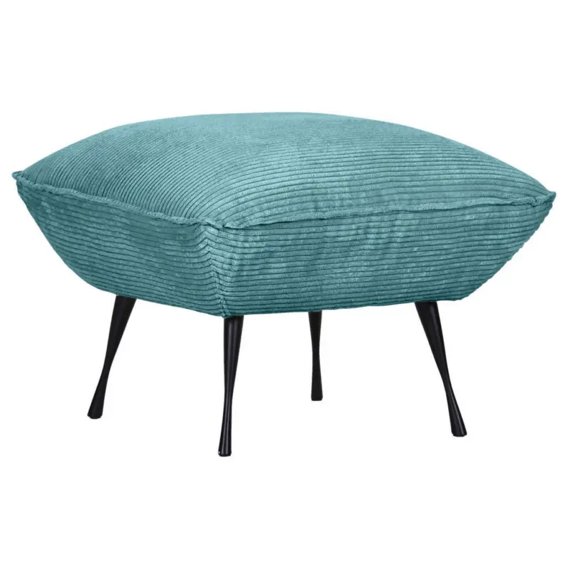 Hocker in Textil Petrol