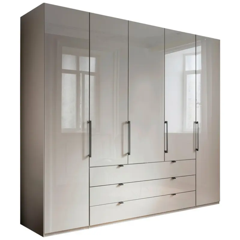 Kleiderschrank in Grau