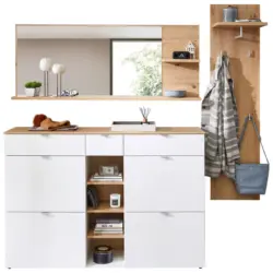 Garderobe 3-teilig in 208/202/38 cm