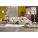 XXXLutz Lauterach - Ihr M&ouml;belhaus bei Bregenz Ecksofa Hannah in Cord Creme 252/170 cm