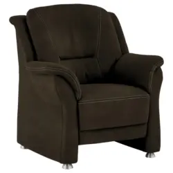 Sessel in Mikrofaser Gr&uuml;n