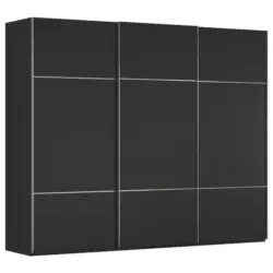 Schwebet&uuml;renschrank in Schwarz