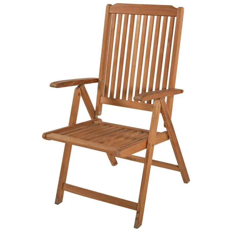 Gartenstuhl in Holz Braun
