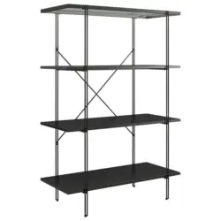 Regal 79/117/35 cm Schwarz