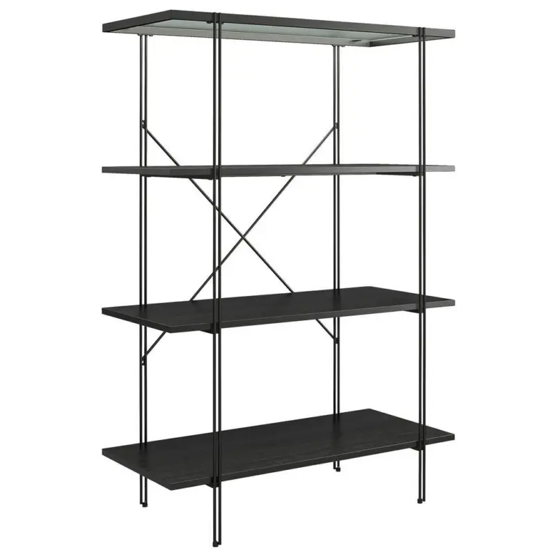 Regal 79/117/35 cm Schwarz