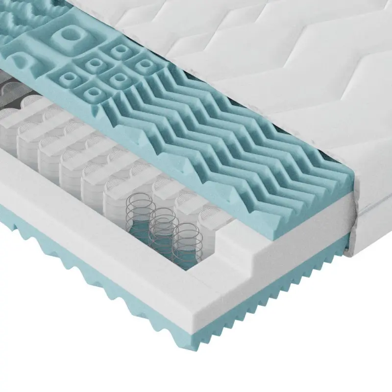 Taschenfederkernmatratze 100/200 cm H&ouml;he ca. 24 cm