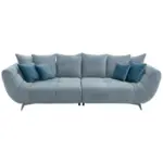 XXXLutz Lauterach - Ihr M&ouml;belhaus bei Bregenz Bigsofa in Webstoff Blau