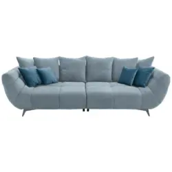 Bigsofa in Webstoff Blau