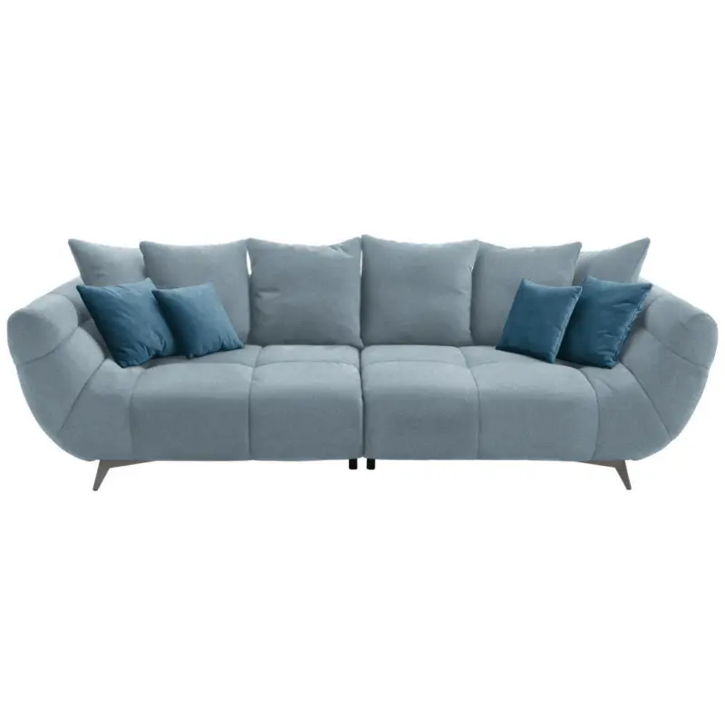 Bigsofa in Webstoff Blau
