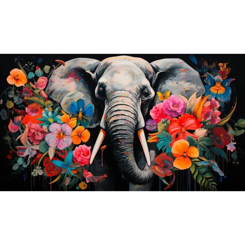 Leinwandbild Tiere 180/100 cm