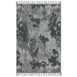 Webteppich 160/230 cm Blau