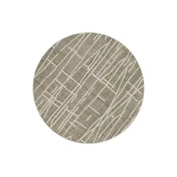 Tuftteppich 200 cm Hamptons Twentyfive Creme, Wei&szlig;