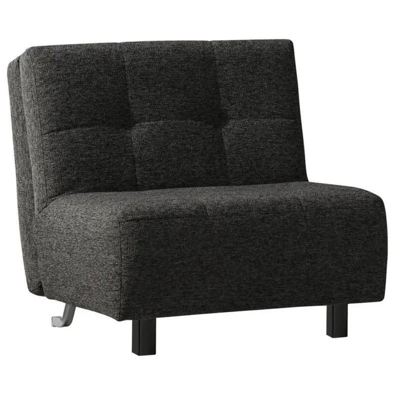 Schlafsessel Juice in Flachgewebe Anthrazit