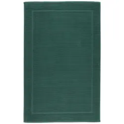 Badematte Dunkelgr&uuml;n 60/100 cm
