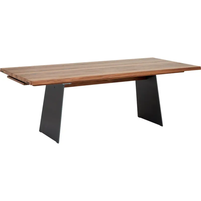 Esstisch in Holz, Metall 220-275/100/76 cm