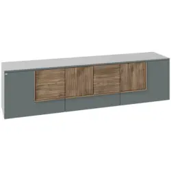 Lowboard Grau, Graugr&uuml;n 191,9/52/44,9 cm