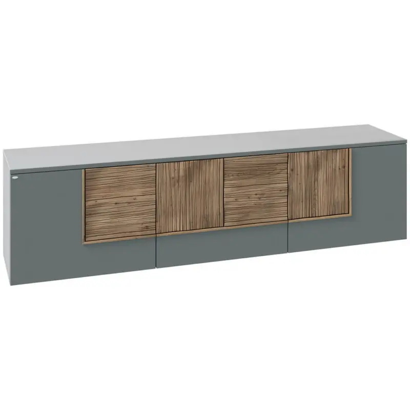 Lowboard Grau, Graugr&uuml;n 191,9/52/44,9 cm