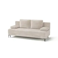 Schlafsofa Leipzig in Velours Beige