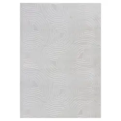 Webteppich 280/370 cm Sahara Silberfarben