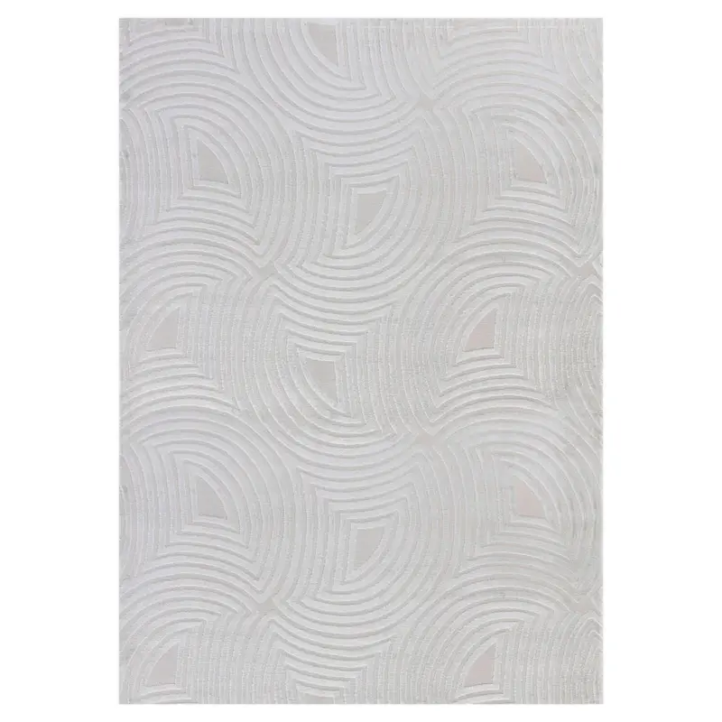 Webteppich 280/370 cm Sahara Silberfarben