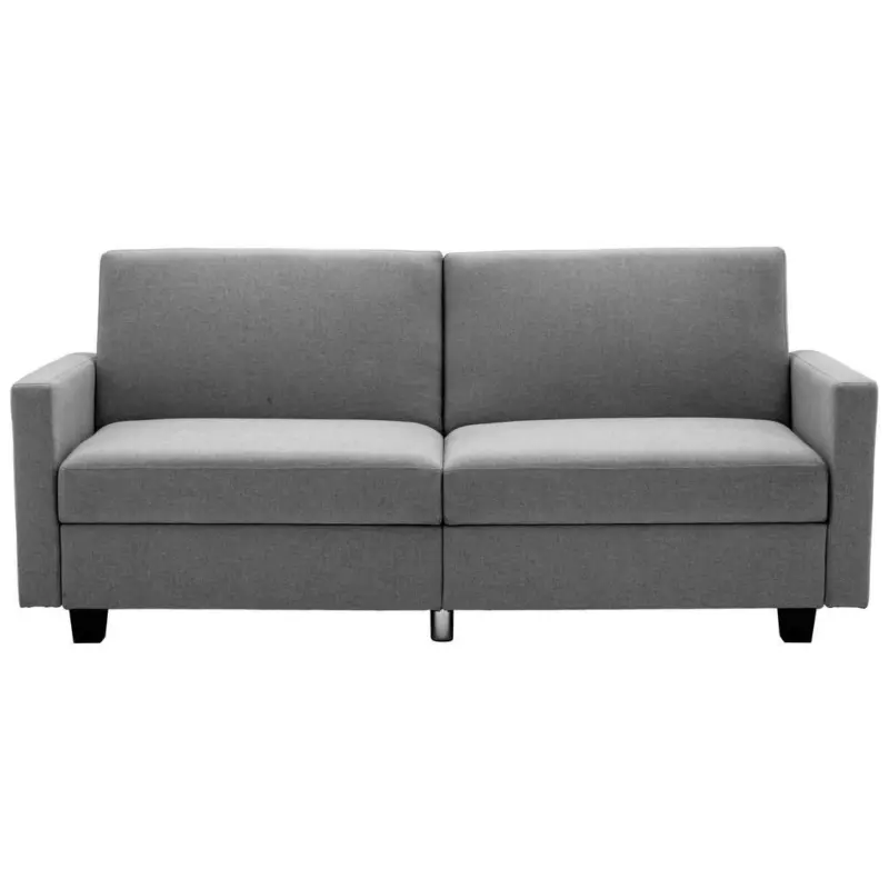 Schlafsofa Kipu in Leinenoptik Grau