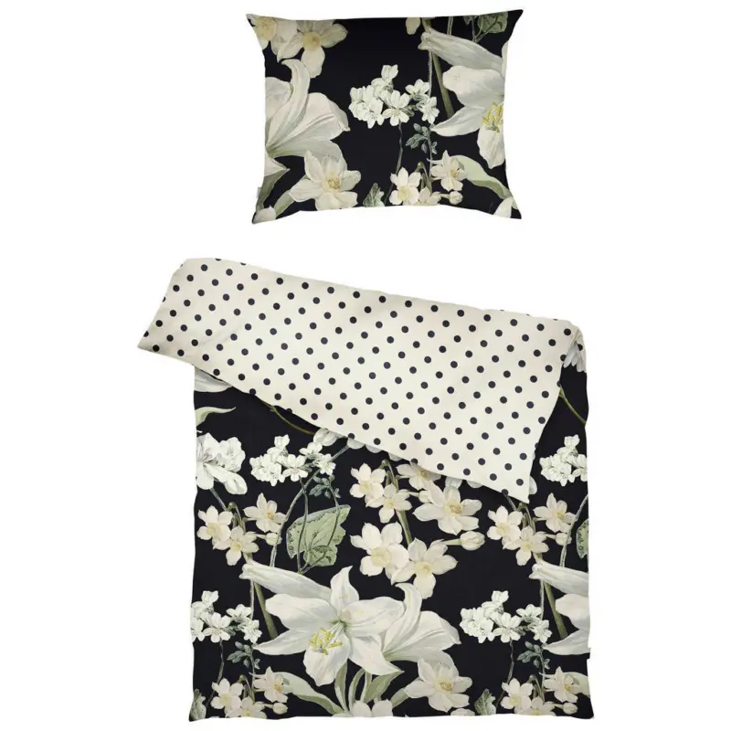 Wendebettw&auml;sche Rosalee Satin 140/200 cm