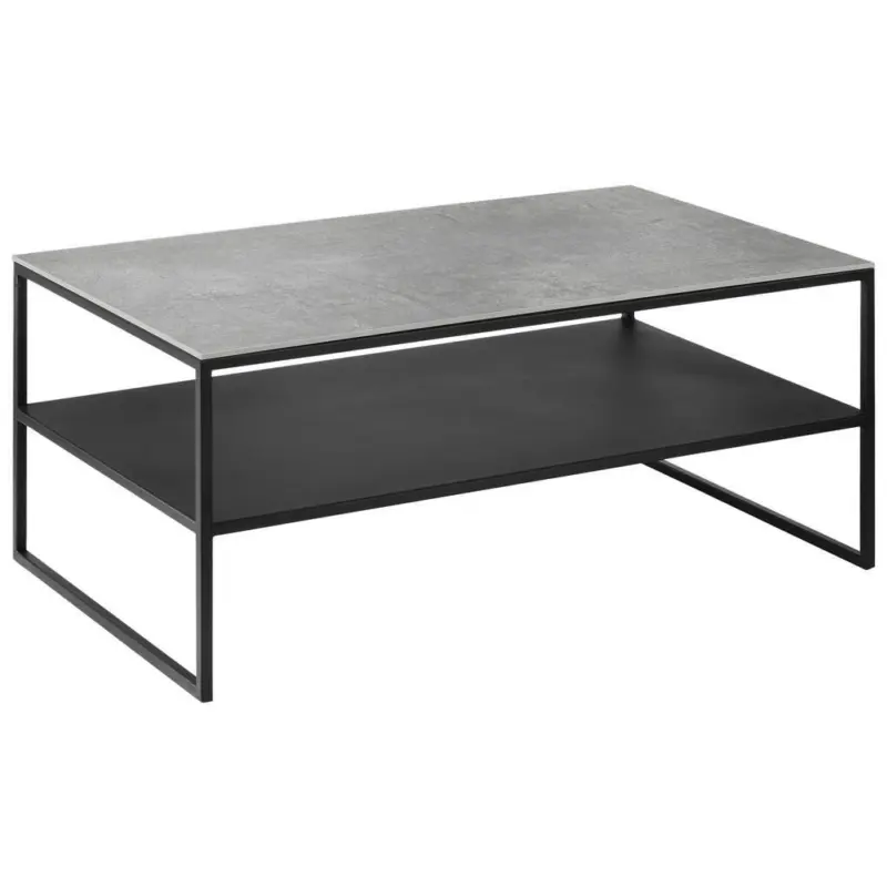 Couchtisch in Metall 100/60/41 cm