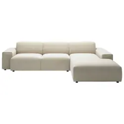 Ecksofa 9125 in Cord Naturfarben 300/189 cm